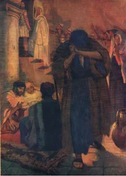 Peter Denies His Master, from The Bible Picture Book